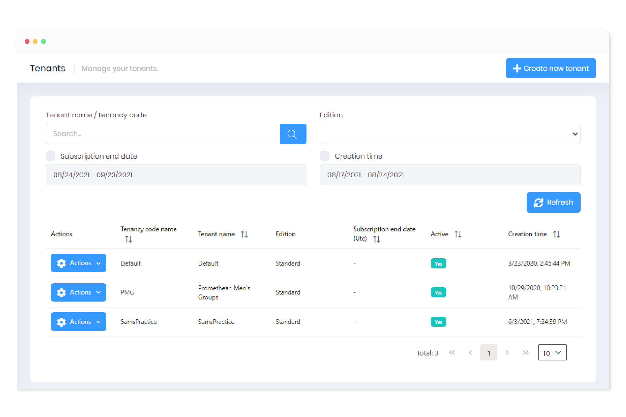 Single or Multitenancy